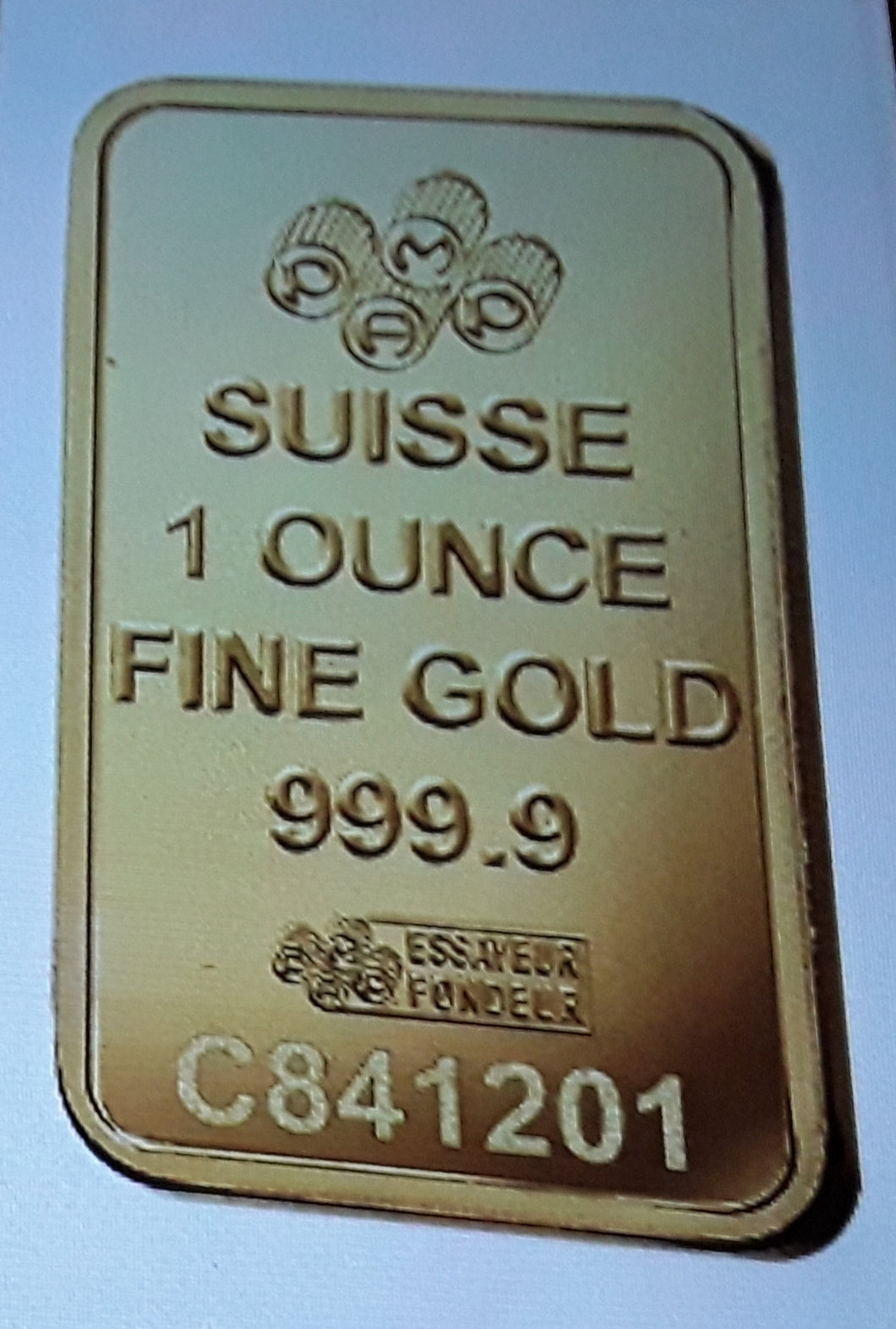 1 Oz Gold Bars, £3,330