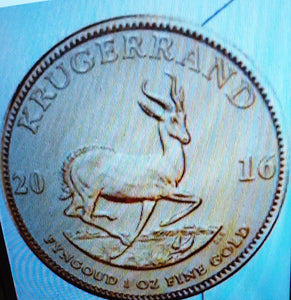 1 Oz Gold Krugerrand Coins, £2,500